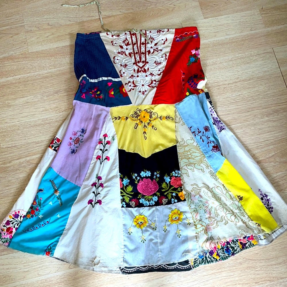 Vintage 1960s Patchwork skirt